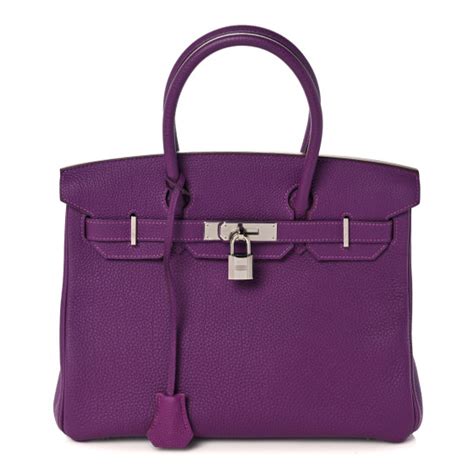 HERMES Togo Birkin 30 Anemone 1042917 